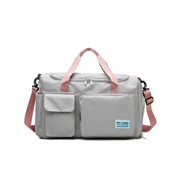 Bolsa Moda mujer letras patchwork fitness bandolera deportes (5) Ehuebsd Para Estrenar