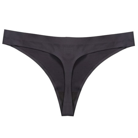 

Women s Seamless Panties Breathable Soild Ladies Thong Panty Underwear Briefs for Women
