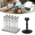 thumbnail image 2 of Outils de Kit de Modèle Hauteur et Largeur Réglables Support de Plateau Tournant avec Plateforme Rotative pour Miniatures Aérographe Loisirs Artisanat Rotation 360 Construction Abs, 2 of 9