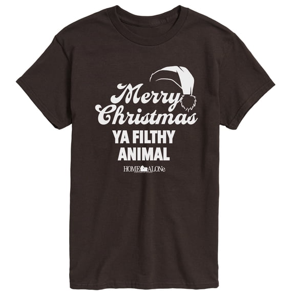 Home Alone - Merry Christmas Ya Filthy Animal - Men's Short Sleeve Graphic T-Shirt
