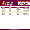 thumbnail image 2 of Metrix Premium Chassis Parts - Front Left & Right Upper Control Arm w Ball Joint & Bushing Assembly Kit Fits 98-11 Ford Ranger, 06-07 Mazda B3000, 03-05 B3000 RWD, 520-237, 520-238, Made in Europe, 2 of 6