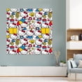 thumbnail image 5 of hello kitty Canvas Wall Art Cartoon Wall Decor | HD Printed & Wooden framed wall art | Modern Wall Decor for Gift | Kids Room Decor | Made in USA 8x8 Inch, 5 of 5