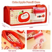 Red Cute Cat Stationery Set Cat Supplies Including Sticky Notes,Mechanical Pencils,Eraser,Notebook,Stickers etc Kawaii Birthday Gifts Classroom Rewards