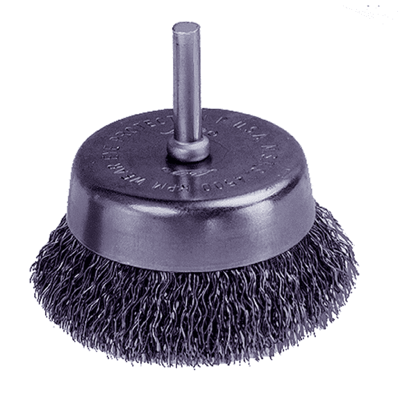 Lisle 14020 - 2 1/2" Wire Cup Brush
