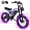 Purple, variant on ESKUTE V300 Electric Dirt Bike for Adults & Teens, 1500W Motor, 30+MPH Max Speed, 48V 20.8Ah Removable Battery, 20" x 4.0" Fat Tires, 7-Speed, NFC Unlock Black, UL2849