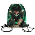 thumbnail image 2 of My Hero Academia Drawstring Backpacks Gym Athlete Bag Draw String Bags for Sports, Travel, Swimming, Beach, 2 of 8