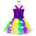 thumbnail image 5 of Tiijoy Little Girls Carnival Tutu Dress Led Sleeveless Party Tulle Dress, Sizes 5-6, 5 of 5