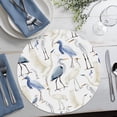 thumbnail image 5 of CounterArt "Beachy Birds" 4-Pack Round Reversible Plastic Tabletop Placemats, 5 of 7