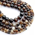 thumbnail image 3 of U8MO 15" Strand Natural Brown Lace Agate Stone Gemstone Beads 4mm 6mm 8mm 10mm 12mm-12mm, 3 of 4
