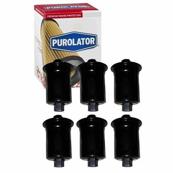 6 pc Purolator F44710 Fuel Filters for 043-0920 186100-1980 186100-2880 186100-3470 186100-3580 23300-34000 23300-50020 23300-50040 23300-50050 23300-61010 23300-61020 23300-62010 23300-62020