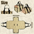 thumbnail image 3 of Lzvxtym Log Carrier Bag Large Canvas Firewood Tote Bag Firewood Holder Bag with Adjustable Strap Fireplace Log Storage Hand Bag Foldable Firewood Carrier for Log Wood Branch, 3 of 7
