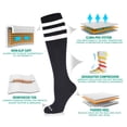 thumbnail image 3 of Calcetines de compresión NEWZILL Medical 20-30 mmHg para mujeres y hombres, 3 of 5