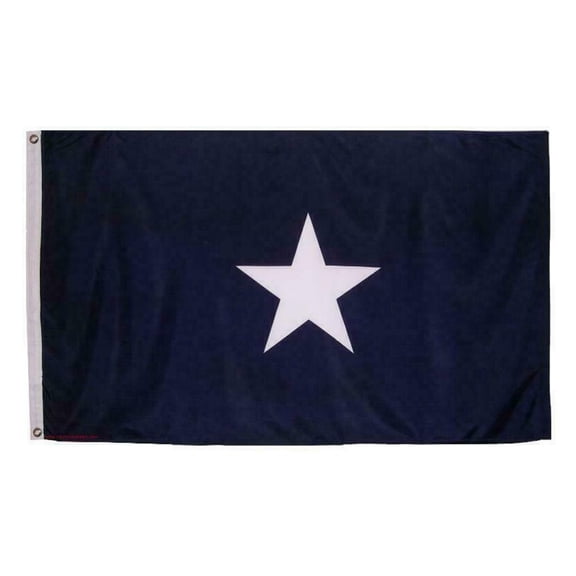 Bonnie Blue 3x5 Flag / Lone Star Flag - 4 rows of stitching 100D FABRIC