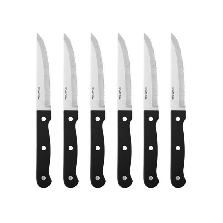 Farberware EdgeKeeper 14-Piece Forged Triple Rivet Kitchen Knife Block Set  knife kitchen kitchen knife set - AliExpress