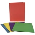thumbnail image 7 of School Smart Heavy Duty Leatherette-Pocket Folder, 9.5" x 11.75", Pack of 25, 7 of 7