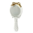 thumbnail image 1 of Espejo vintage , espejo de maquillaje de princesa , lindo espejo , espejo de forma ovalada , Blanco Colco espejo cosmético, 1 of 6