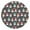 Gray, variant on Christmas Folk Pattern Round Fitted Tablecloth with Elastic Edge,Dining Table Cover Waterproof,Outdoor Round Tablecloth for Camping,Dining,Indoor and Outdoor