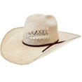 thumbnail image 2 of Rodeo King Mens RK Jute 4 1/2in Brim Open Crown Straw Hat 67/8 Natural, 2 of 3