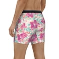 thumbnail image 3 of Rocae Purple Watercolor Flowers for Stretch Moisture-Wicking Underwear,Men's Underwear Boxer Briefs Medium, 3 of 9