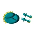 thumbnail image 1 of Bonita alfombrilla de silicona con ventosa para platos y cuencos, bandeja para alimentos, mantel individual para alimentación de bebés y niños C, 1 of 8
