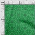 thumbnail image 2 of oneOone Polyester Spandex Green Fabric Damask Craft Projects Decor Fabric Printed By The Yard 56 Inch Wide, 2 of 5
