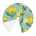 thumbnail image 3 of Bingfone Christmas Tree Skirt Mat Christmas Decoration Interior 36"-Lemon, 3 of 8