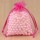 thumbnail image 1 of Bolsa de Organza para embalaje de joyas, decoración de fiesta de boda, bolsas de tul con cordón, para regalo, 7x9, 9x12, 10x15cm, 50/100 Uds., 50%, 1 of 4