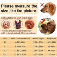 thumbnail image 2 of Dog Muzzle For Large Dogs Biting, Breathable Adjustable Mouth Basket, 2 of 5
