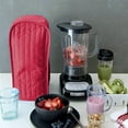 Blender Dust Cover, Stand Mixer or Coffee Maker Appliance Cover for Home Kitchen Red