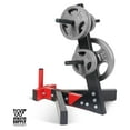 thumbnail image 4 of Cast Iron 1-Inch Standard Grip Plate for Strength Training, Muscle Toning, Weight Loss & Crossfit - Multiple Choices Available, 4 of 9