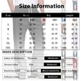 thumbnail image 4 of Men's Loose-fit Sweatpants Stylish Ombre Joggers Lounge Pants with Pockets for Basketball Workout Jogging Yoga XL, 4 of 8