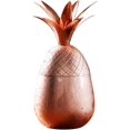thumbnail image 2 of Pineapple Cups ，Rose Gold Pineapple Tumbler with Stretched Straw, Hawaiian Luau Party Cups for Cocktail, Juice, Beer, Tiki Cups for Hawaiian Party Favor Decorations, 2 of 8
