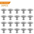 thumbnail image 2 of Ghojet 10/20/25pcs Cabinet Knobs Dresser Knobs Drawer Knobs Stainless Steel Knobs Drawer Pulls Door Knobs Dresser Drawer Handles Knobs for Dresser Drawers 29.5mm, 2 of 6