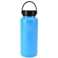 thumbnail image 3 of Flacon d'Eau Isolé sous Vide, Bouteille d'Eau Réutilisable en Acier Inoxydable Bleu Clair Portable à Large Bouche avec Preuve de Fuite pour un Usage Quotidien, 3 of 8