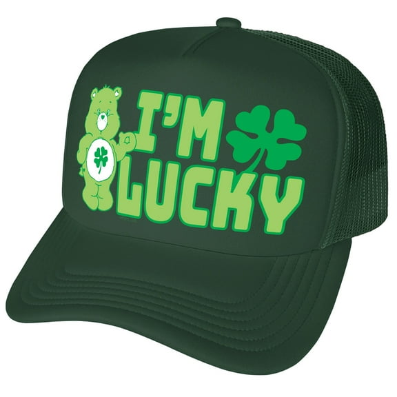 Care Bears I'M Lucky Foam Snapback Trucker Hat - Unisex for Men and Women