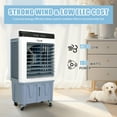 thumbnail image 2 of Caynel 1765 CFM 3-Speed Battery Evaporative Air Cooler for 300 sq ft, White, 2 of 9
