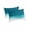Blue Green, variant on Ombre Waves King Pillow Cases Set of 2 - Microfiber Bed Throw Pillow Covers, Abstract Art Gradient Pink Modern Decorative Lumbar Pillow Cover with Envelope Closure for Sofa/Travel 20"x36"