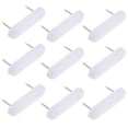 thumbnail image 2 of 100Pcs Plastic Head Double Nails Furniture Chair Leg Double Nails Chair Feet Pad, 2 of 8
