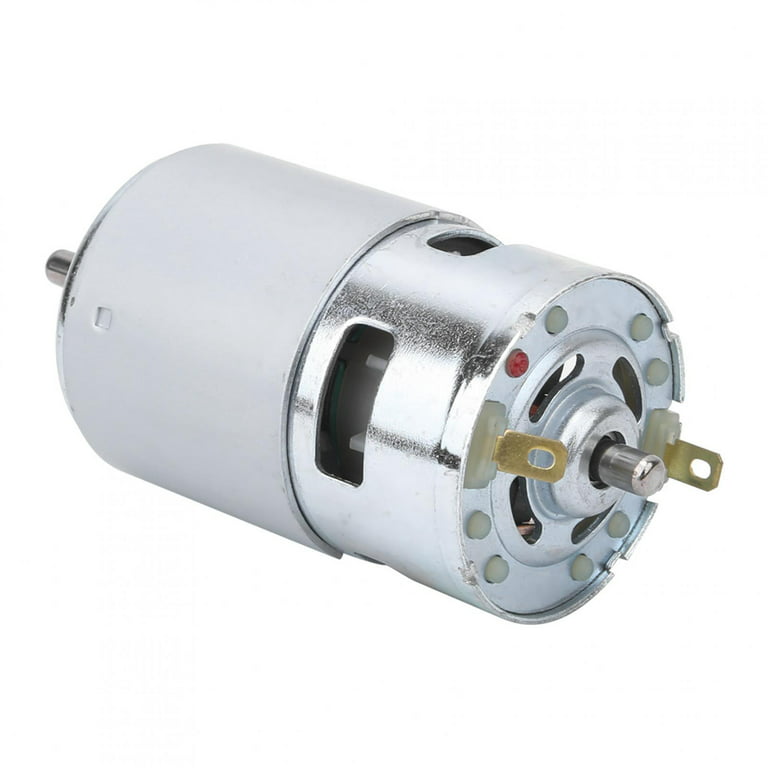 Haofy Large Motor, Dc 12-24V Ball Bearing Motor, Durable High Speed Double  Screw 5Mm Shaft Diameter For Front And Rear High Revolution Speed