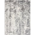 thumbnail image 2 of Hauteloom Junko Living Room, Bedroom Area Rug - Contemporary - Light Gray - 7'10" x 10', 2 of 11