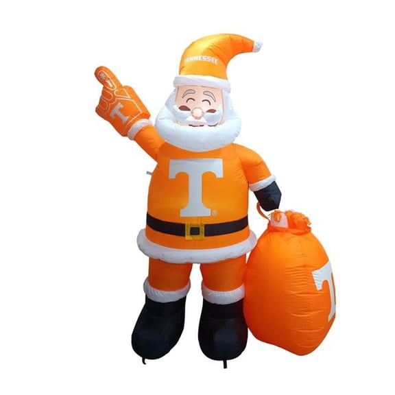 Logo Brands 217-100-SC Tennessee 7 ft. Yard Inflatable Santa Claus