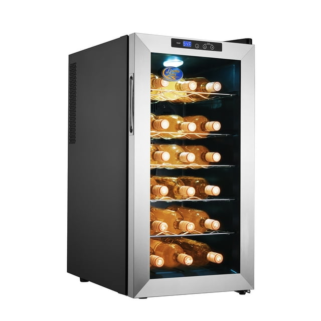 Electro Boss 18 Bottle Countertop Thermoelectric Wine Cooler ‚Äì
