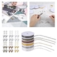 thumbnail image 3 of Sharplace 59 Feet Necklace Chains for Jewelry Making, 6 Colors Jewelry Making Chains with 60 Lobster Clasps 180 Open Jump in Bulk for Crafts Jewelry Making, 3 of 10
