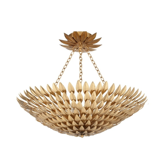 Crystorama Lighting - Eight Light Ceiling Mount - Ceiling Mount - Broche - Eight