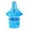 Blue, variant on FTsdfkl Clear Dog Poncho, Transparent PVC Cape Style Pet Rain Jacket with Hidden Leash Hole, Adjustable Neck and Belly Straps,Safety Rain Jacket for Pet Travel