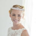 thumbnail image 6 of MLINS  Knight Clothing Wedding Crown Tiara Rhinestone Hair Accessories, 6 of 8