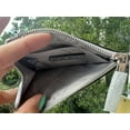thumbnail image 4 of Michael Kors Jet Set Travel Small Leather Top Zip Coin Pouch Silver, 4 of 4