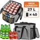 thumbnail image 2 of Bolsa Térmica Suave Plegable OPUX para Almuerzo 27L 40 Latas, 2 of 9