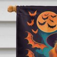 thumbnail image 4 of Tibetan Spaniel Witchy Halloween House Flag 28 in x 40 in, 4 of 7