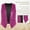 Hot Pink, variant on Miutii Mens Sequin Vest Shiny Party Sleeveless Waistcoat Button V-Neck Vest Jacket Tuxedo Ugly Gold XL